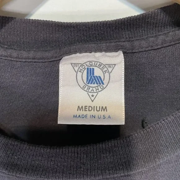 Harley Davidson Vintage 1980s Graphic T-Shirt, Medium, Black, Holoubek, - Picture 4 of 10